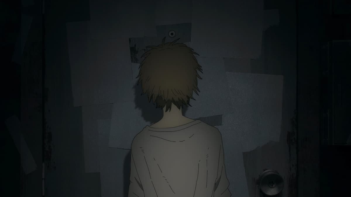 what is behind the closed door in chainsaw man