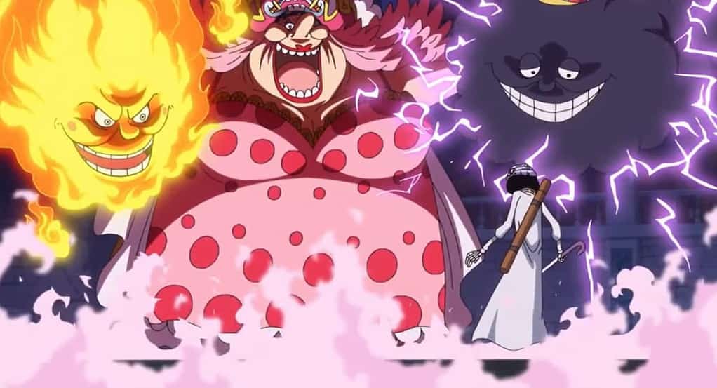 how did big mom get her devil fruit in one piece